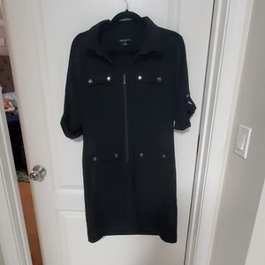 Zip up dress with pockets